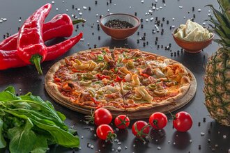 Deniz Mahsullü Pizza (Küçük) görseli