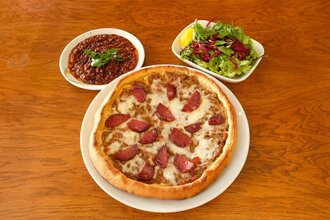 Karışık Karadeniz Pidesi (Yuvarlak,1,5 Porsiyon) görseli