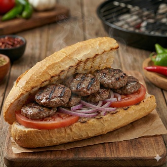 Yarım Ekmek Arası Izgara Köfte (100 Gr.) görseli