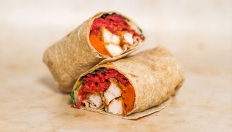 Honey Mustard Crispy Chicken Wrap görseli