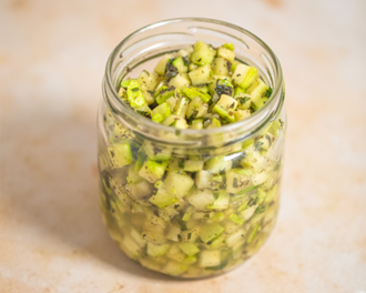 Naneli Kabak Salatası (Vegan) (300 Gr.) görseli