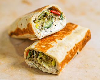 Very Light Wrap (Vegetarian) görseli