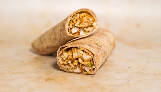 Curry Chicken Wrap görseli