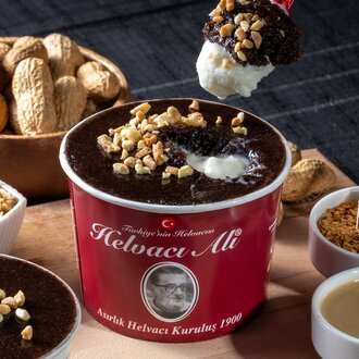 Dondurmalı Çikolatalı İrmik Helvası (Büyük) görseli