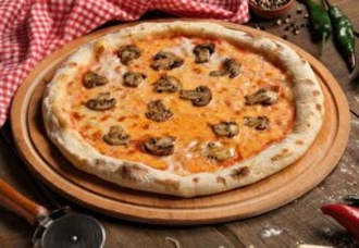 Mantarlı Pizza (Büyük Boy) görseli