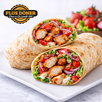 Tavuk Döner Dürüm Klasik (100 Gr.) görseli