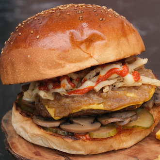 Mushroom Burger görseli