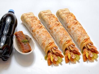 3'Lü Hatay Usulü Tavuk Döner Menü görseli