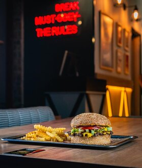 American Classic Bbq Burger görseli