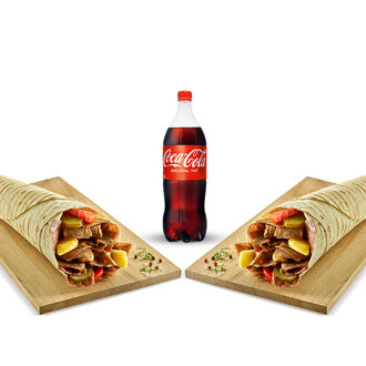 2'Li Dürüm Döner Litrelik Menü görseli