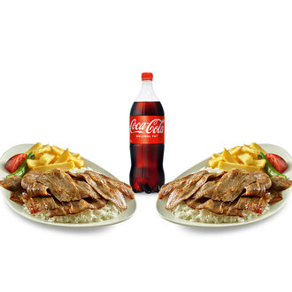 2'Li Pilav Üstü Döner Litrelik Menü görseli