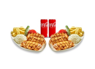 2'Li Tavuk Biftek Tabağı Menü görseli