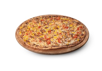 Bbq Chicken Pizza (Büyük Boy) görseli