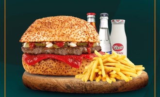 Köz Burger Menü görseli