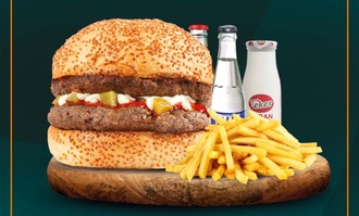 Double Burger Menü görseli