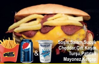 Maxi Chef Cheddarlı Sandviç Menü görseli