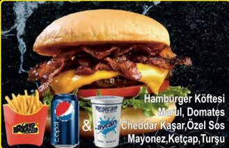 Barbekü Burger Menü görseli