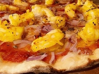Gamberetti Con Zafferano Pizza (Corto) görseli