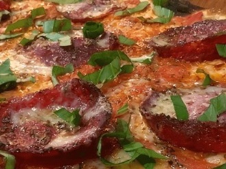 Salame Piccante Pizza (Corto) görseli