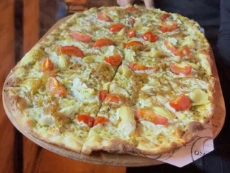 Garden Pesto Pizza (Corto) görseli