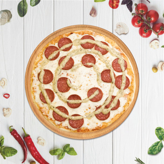 Sarımsak Soslu Sucuklu (Büyük) görseli