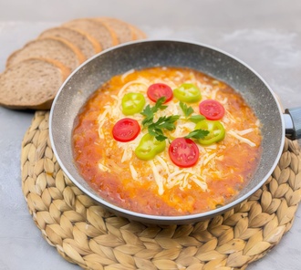 Kaşarlı Menemen görseli