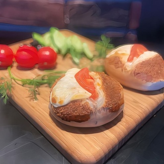 Sütlü Kaşarlı Poğaça görseli