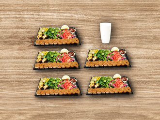 5'Li Sushi Çiğ Köfte Menü görseli