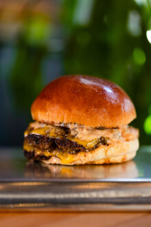 Geleneksel Smash Burger Menü (160 Gr.) görseli