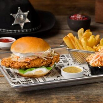 Çıtır Tavuk Burger Menü görseli