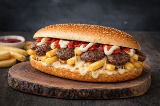 Köfteli Patso Sandviç görseli