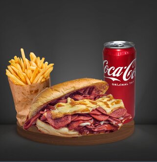 Etobur King Duble Karışık Kutu İçecek Menü görseli