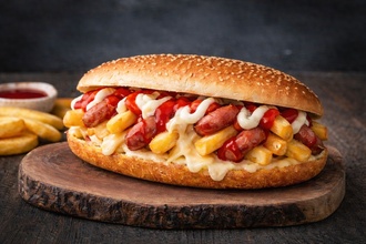 Sosisli Patso Sandviç görseli