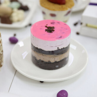 Çikolata Frambuazlı Adet Pasta görseli