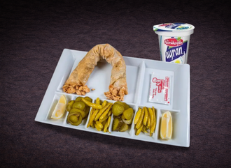 Tavuk Tantuni Dürüm + Ayran görseli