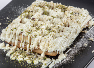 Beyaz Çikolata Waffle (Meyvesiz) görseli