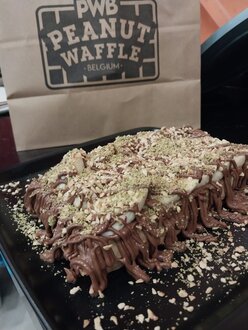 Sütlü Çikolatalı Muzlu Waffle görseli