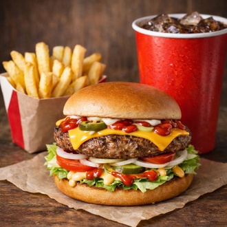 Yavru Ayı Burger Çocuk Menüsü görseli