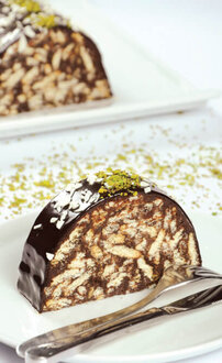 Mozaik Pasta (Dilim) görseli