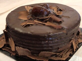 Kestane Çikolata Pasta (6 Kişilik) görseli