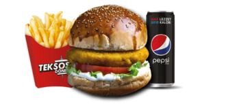 Acılı Tavuk Burger Menü görseli