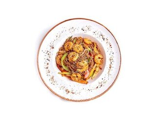 Karidesli Noodle görseli