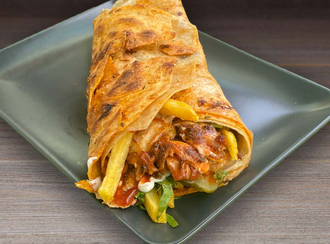 Antakya Usulü Tavuk Döner Dürüm görseli