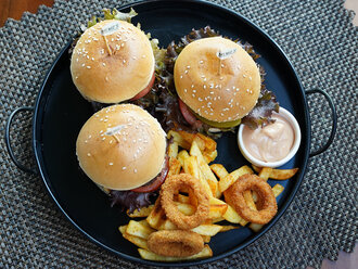 3 Lü Mini Burger görseli