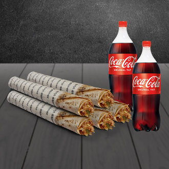 Beşli Tavuk Maxi Dürüm (45 Cm) Menü görseli