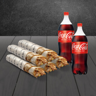 Beşli Tavuk Midi Dürüm Menü görseli