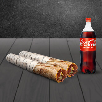 İkili Et Maxi Dürüm (45 Cm) Menü görseli