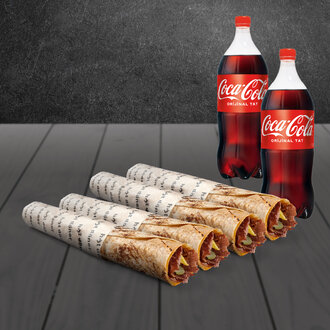 Dörtlü Et Maxi Dürüm (45 Cm) Menü görseli