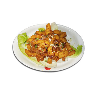 Kızarmış Acılı Kıtır Tavuk görseli