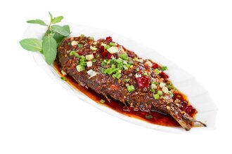 Si Chuan Usulü Bütün Balık (Acılı) görseli